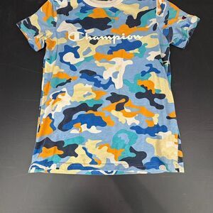 Champion blue camo t-shirt Size L